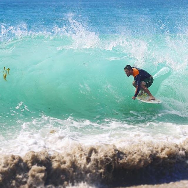 Instabanger: @paddymackk killing it at Aliso on a @victoriaskimboards  @lagunasocal #skimboarding