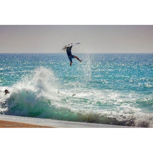 Instabanger: Austin Keen with some massive air! (Photo by @lagunasocal)