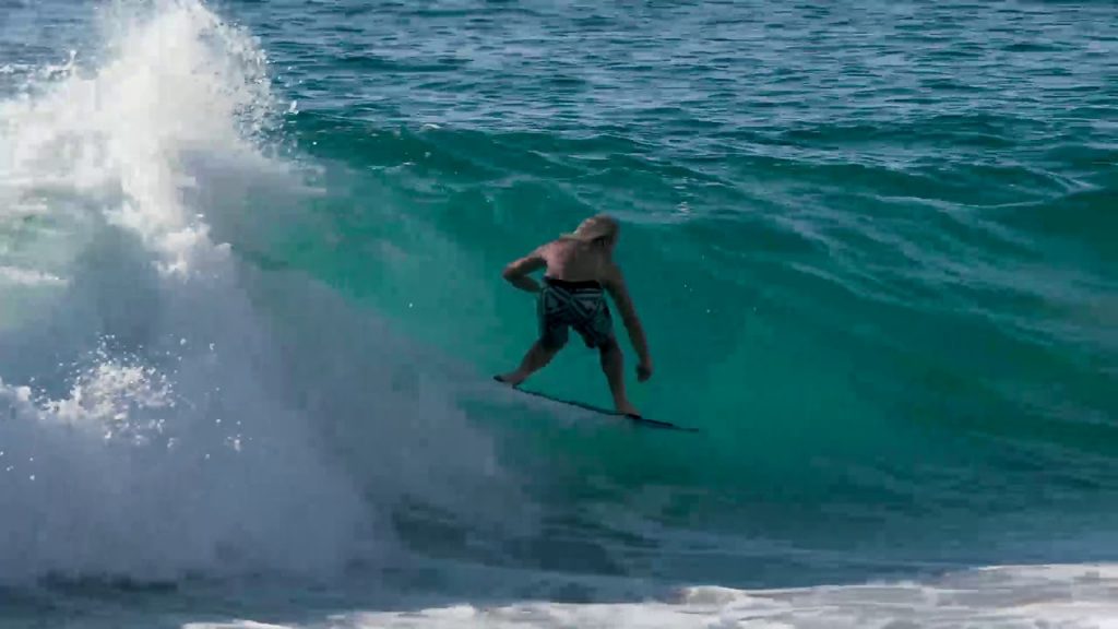 Towing Pro Skimboarders Into Waves With a LAWNMOWER ENGINE! Skim Magazine